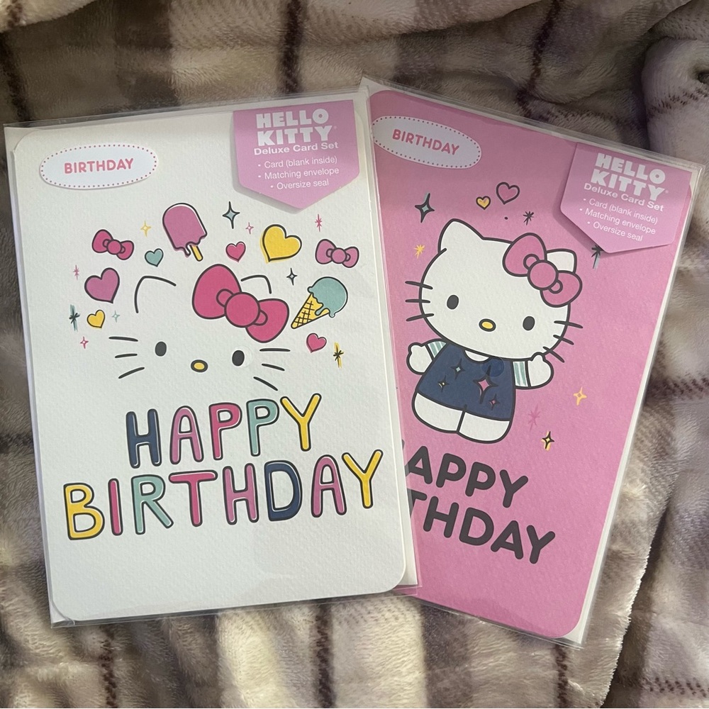 Hello Kitty Birthday Cards